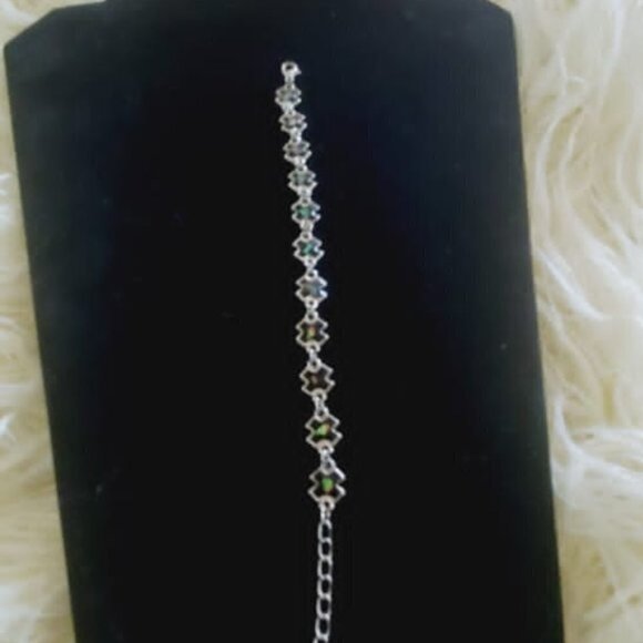 💃Marble Style Silver Chain Bracelets.🌴 - Picture 6 of 12